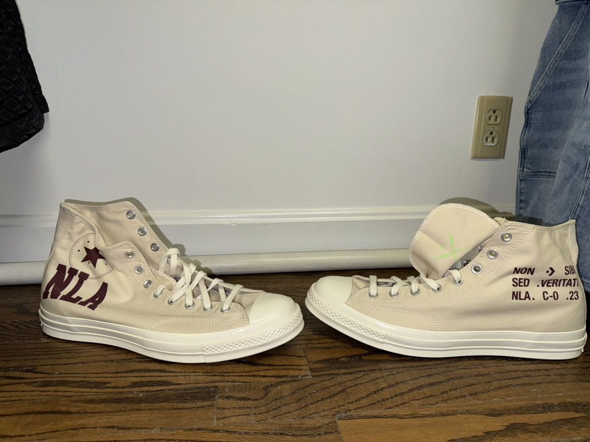 image of No Label Academy Converse Chuck Taylor Shoes in Beige, Men's (Size 14)