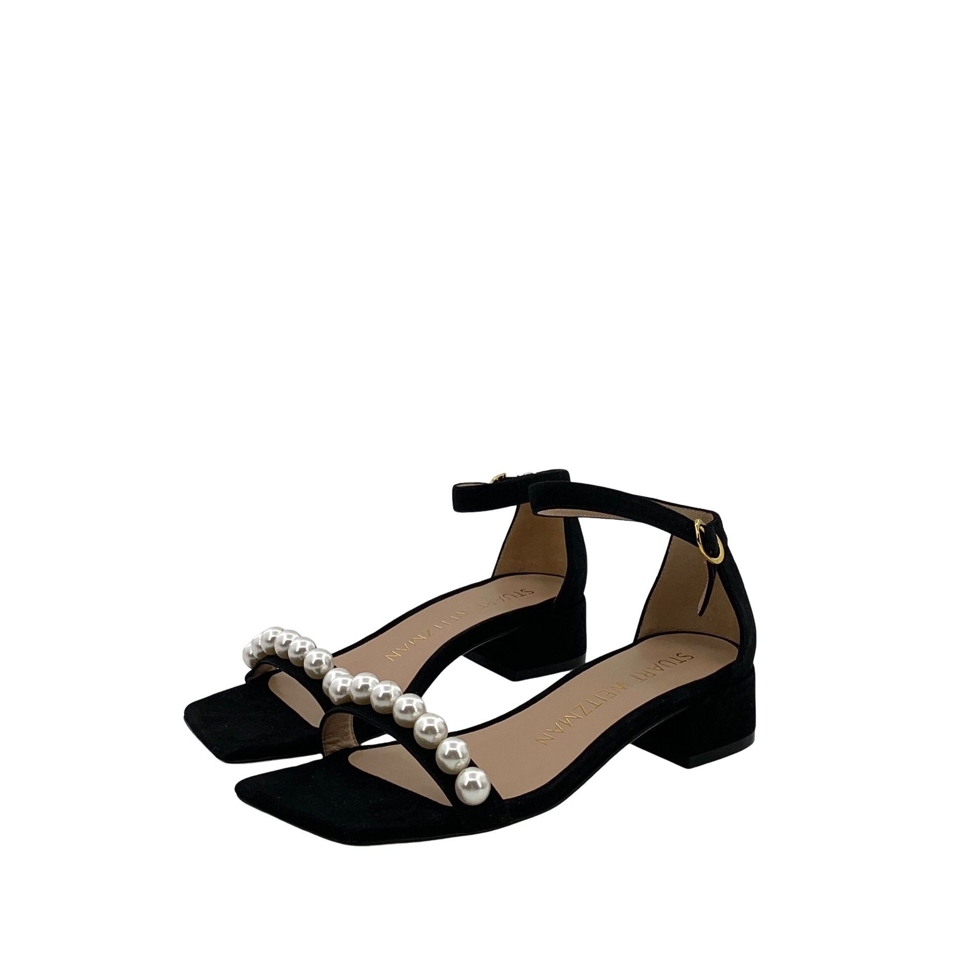Stuart Weitzman Stuart Weitzman Pearl Embellished Sandals Size 36.5 Size US 6.5 / IT 36.5 - 1 Thumbnail
