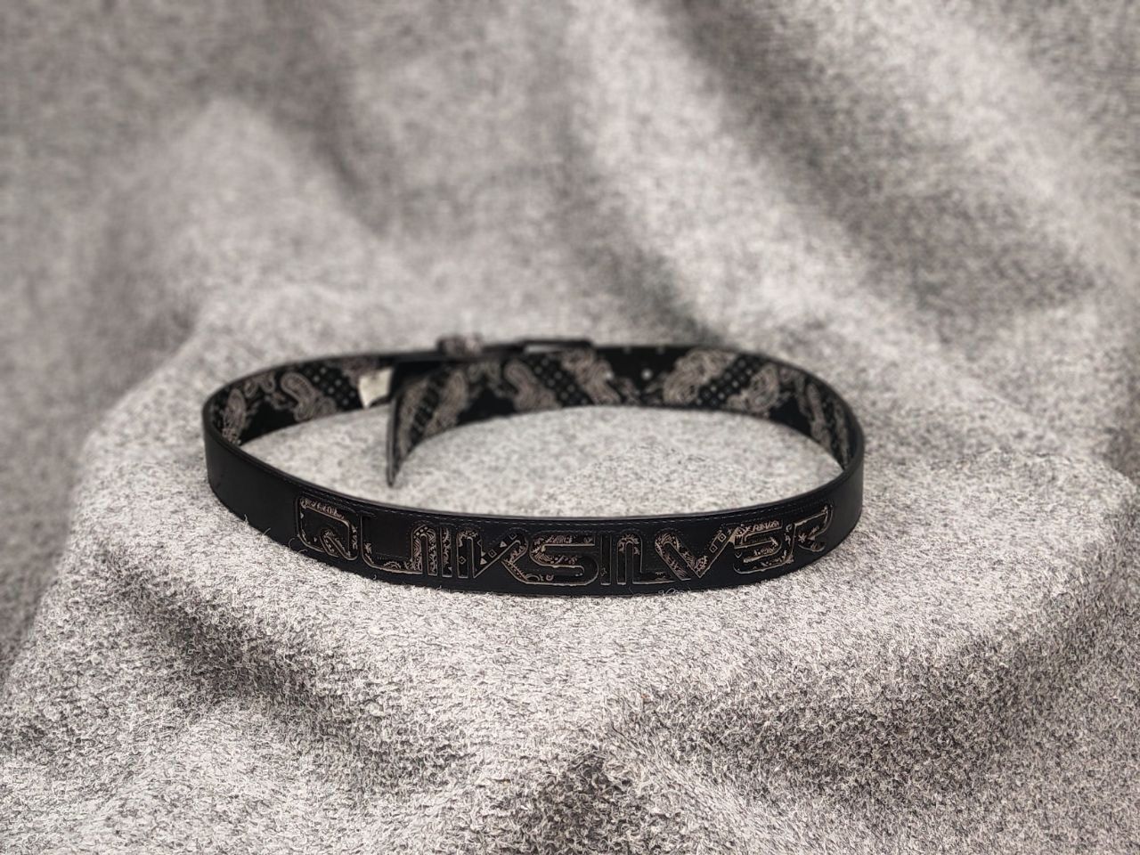 Quiksilver Vintage Quiksilver Black bandana Logo Belt Y2K Hype style Size ONE SIZE - 5 Thumbnail
