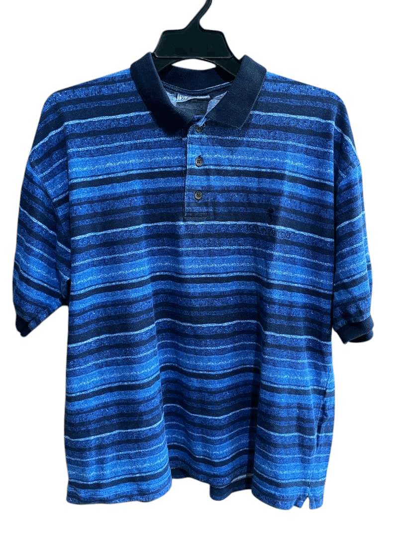 VTG YSL YVES SAINT LAURENT TRICOTS POUR HOMME POLO SHIRT
