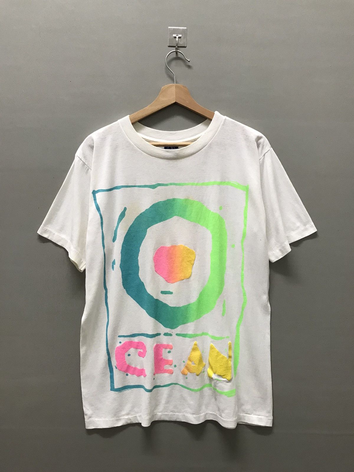 Ocean Pacific Vintage 80s Surf Ocean Pacific big logo Tees Size US L / EU 52-54 / 3 - 1 Thumbnail