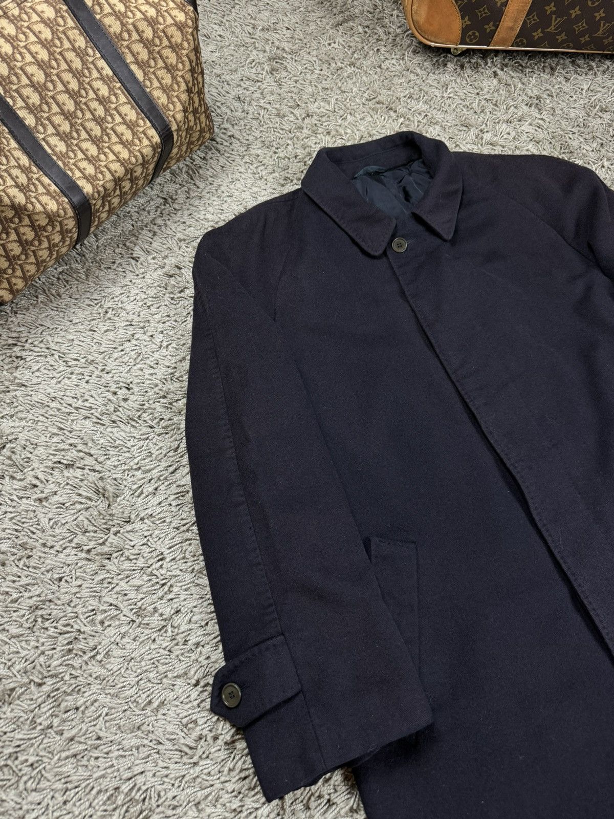 Vintage × Yves Saint Laurent Vintage cashmere coat Yves Saint Laurent 90s original item Size US XL / EU 56 / 4 - 2 Thumbnail