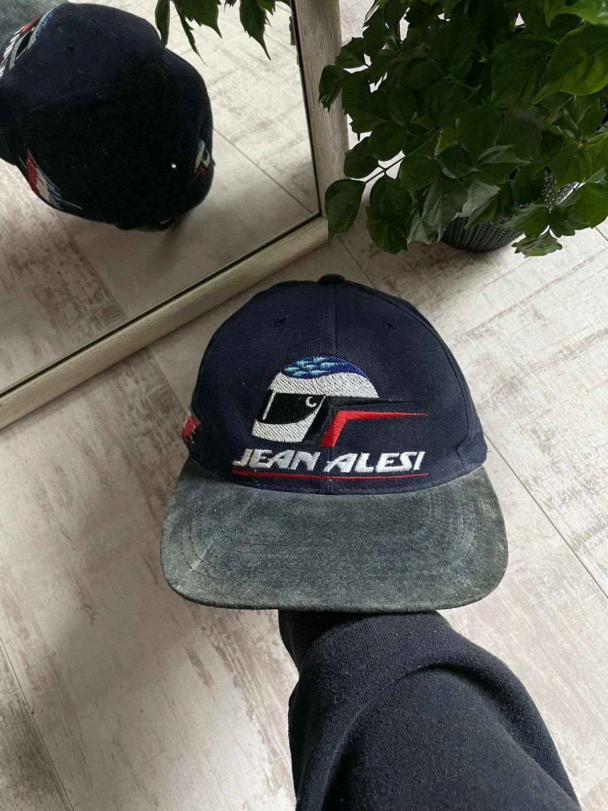 Formula 1 × Vintage Vintage Jean Alesi 1987 Formula 1 Racing Hat Cap VERY RARE Size ONE SIZE - 1 Thumbnail