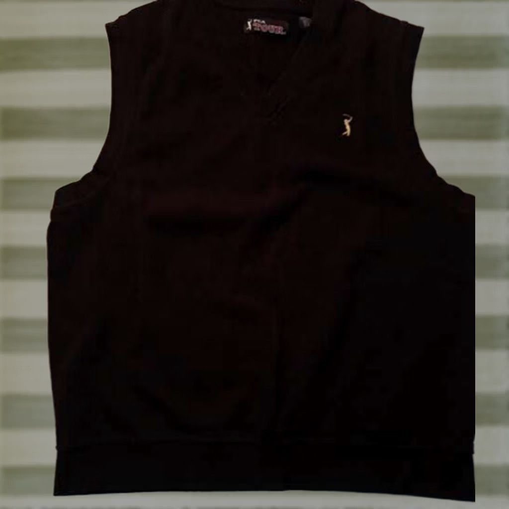 PGA Tour PGA TOUR Black Vest Size US L / EU 52-54 / 3 - 1 Thumbnail