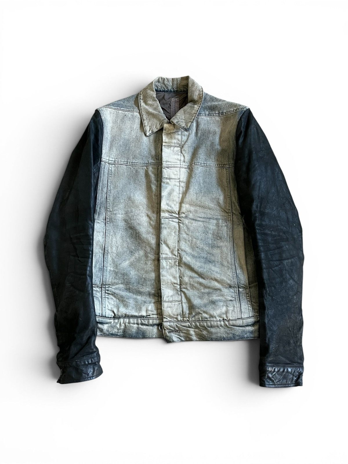 Rick Owens Rick owens hybrid leather dust leather Size US M / EU 48-50 / 2 - 2 Thumbnail