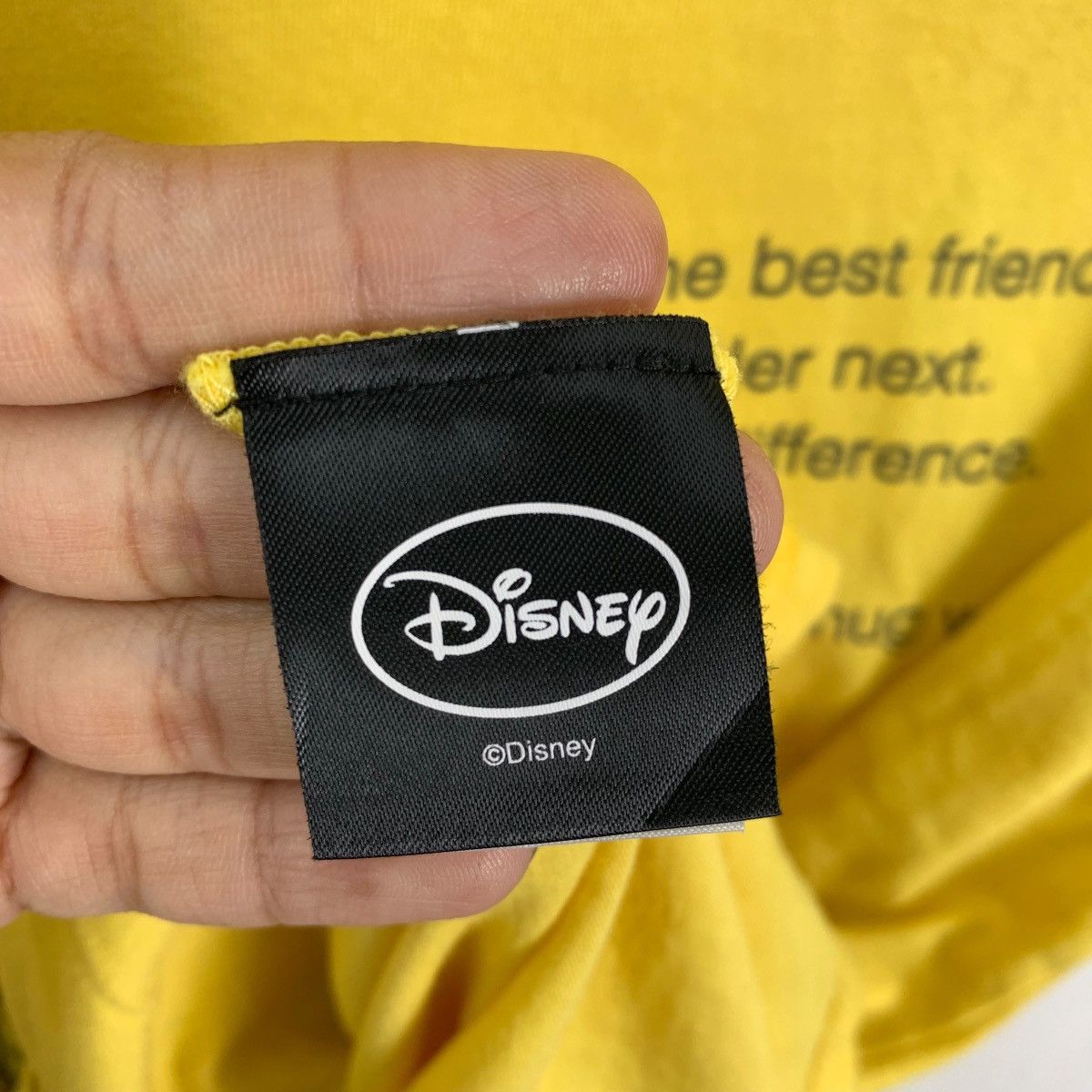 Disney × Zucca ZUCCA X DISNEY WinnieThe Pooh Cartoon Big Logo T-Shirt Size M / US 6-8 / IT 42-44 - 7 Thumbnail