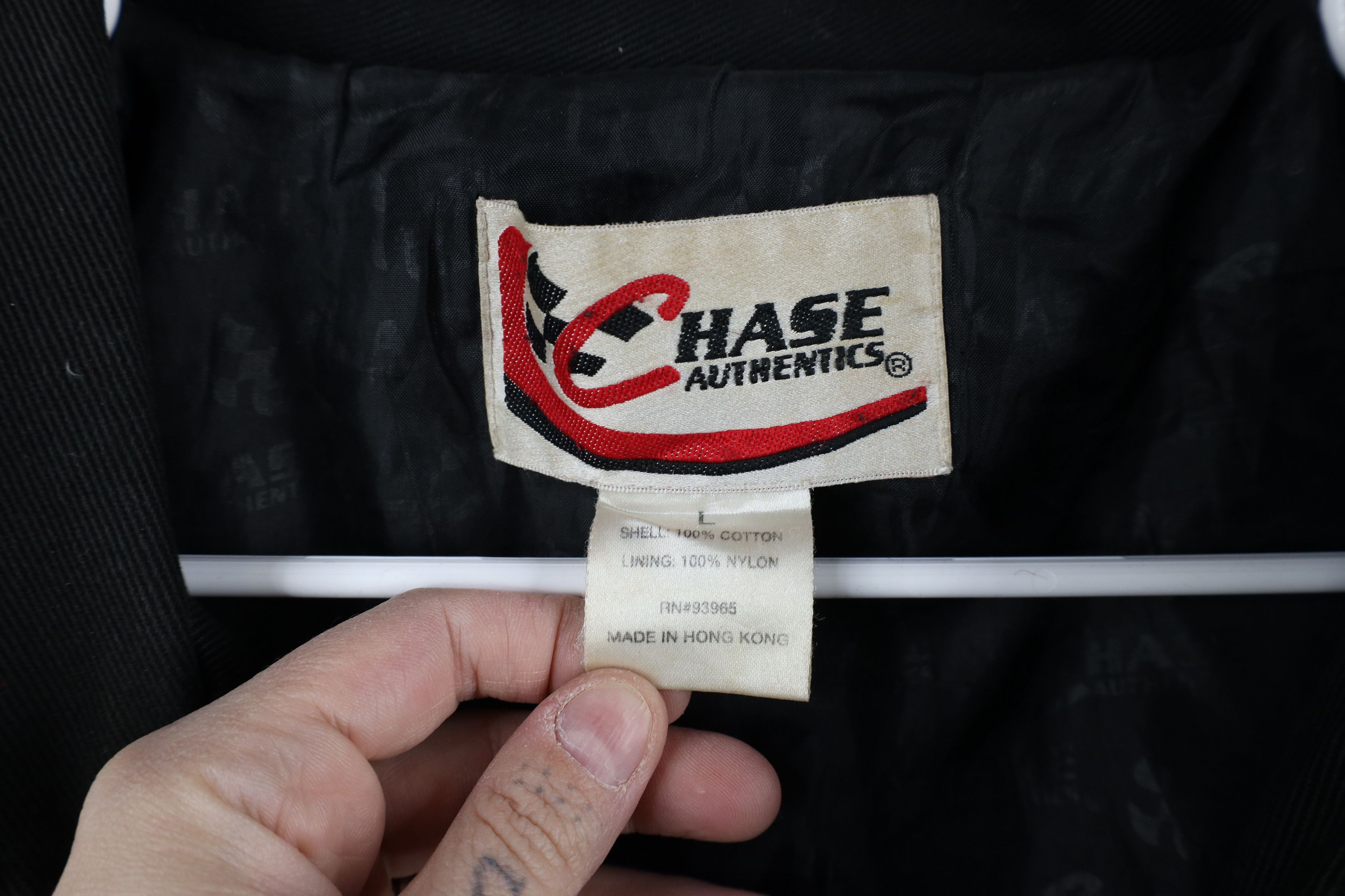 Vintage Vintage 90s Nascar Spell Out Fire Flames Jeff Gordon Jacket Size US L / EU 52-54 / 3 - 10 Thumbnail