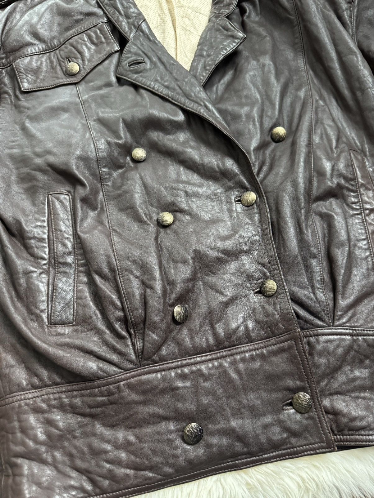 Other Copacabana leather jacket Size L / US 10 / IT 46 - 4 Thumbnail