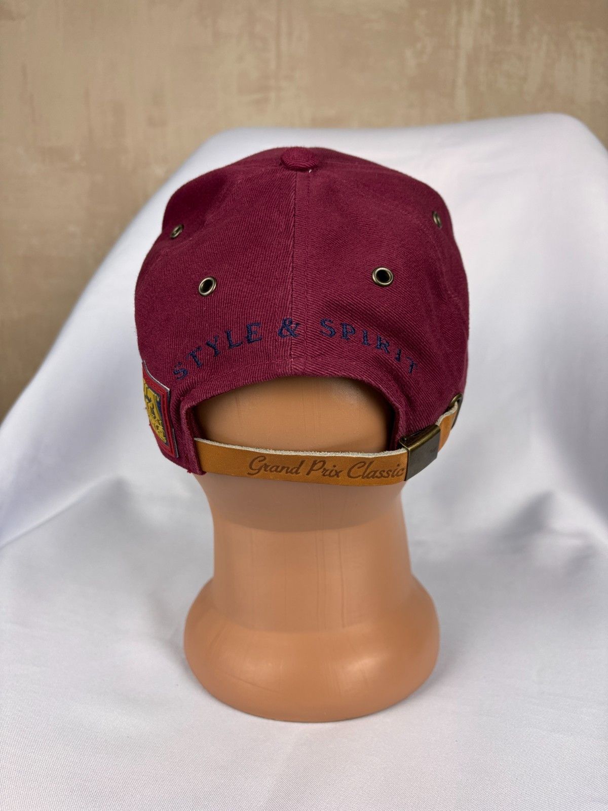 Formula 1 VTG Formula 1 Grand Prix Classic Leather Strap 80s Cap Size ONE SIZE - 5 Thumbnail