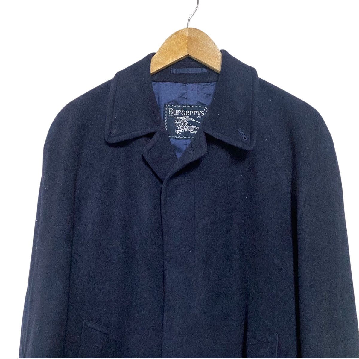 Burberry Prorsum Vintage 80s Burberrys Prorsum Cashmere Wool Long Coat Size US M / EU 48-50 / 2 - 8 Thumbnail