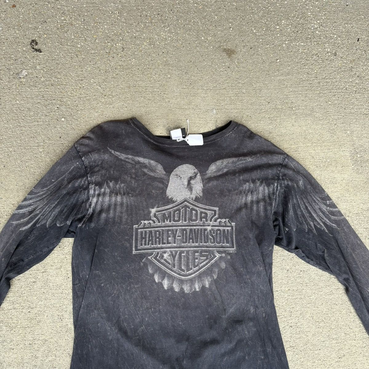 Harley Davidson 2008 Harley Davidson, Eagle graphic, long sleeve Size US L / EU 52-54 / 3 - 2 Thumbnail