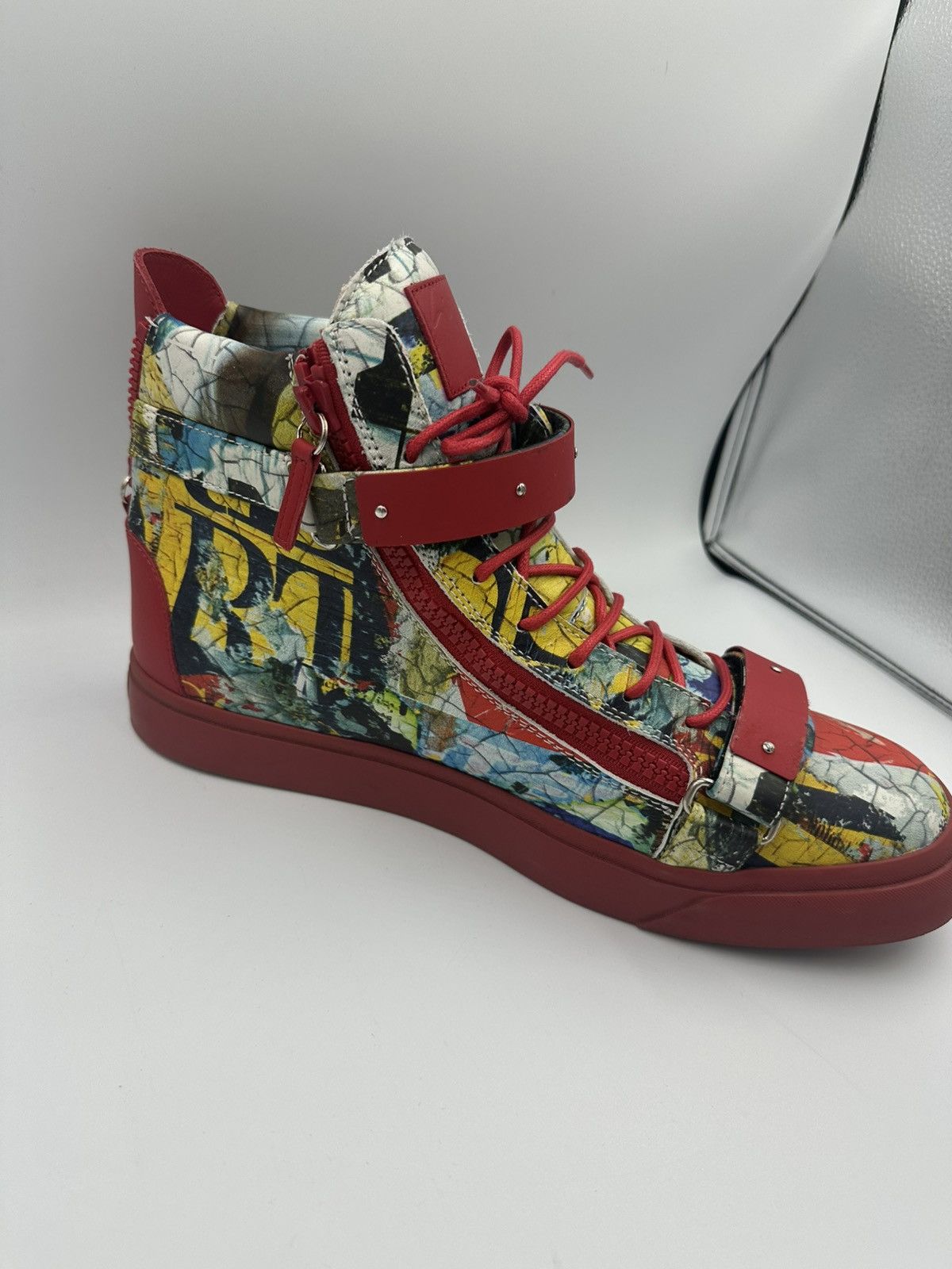 Giuseppe Zanotti Giuseppe Zanotti High Top Sneakers Size US 15 / EU 48 - 10 Thumbnail