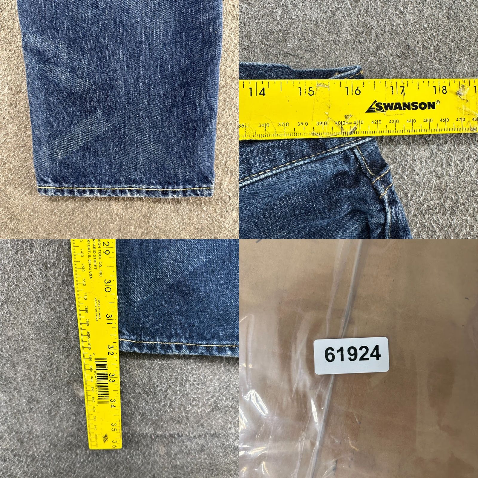Polo Ralph Lauren Polo Ralph Lauren Jeans Slim Fit 32x32 Blue Denim Straight Leg 5-Pocket Dark Wash Cotton Mens Regular Size Click to Buy Size US XS / EU 42 / 0 - 10 Thumbnail