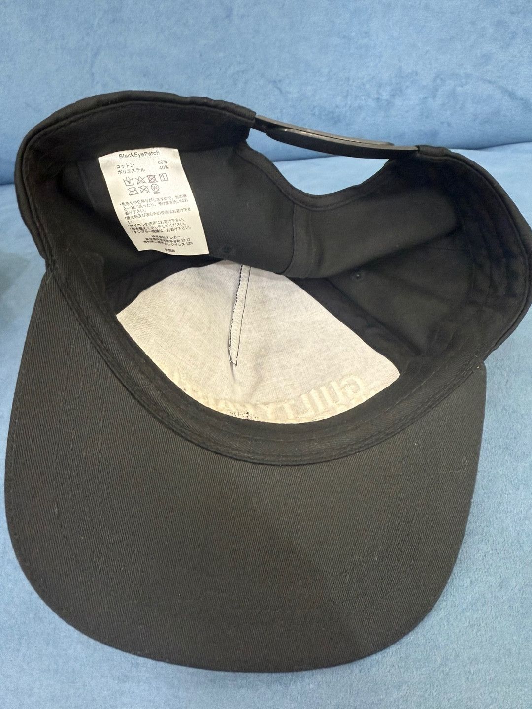 BlackEyePatch × Wacko Maria Wacko Maria × BlackEyePatch Guilty Parties Logo Cap Black Size ONE SIZE - 3 Thumbnail