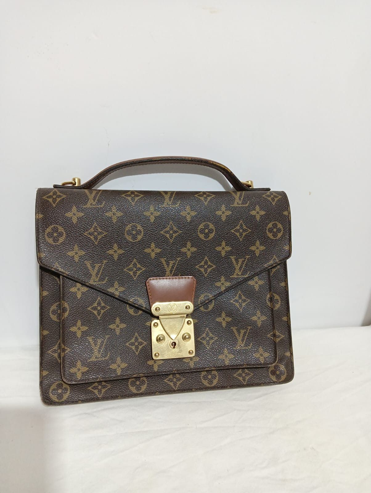 Louis Vuitton × Vintage Borsa monceau in pelle Size ONE SIZE - 1 Thumbnail
