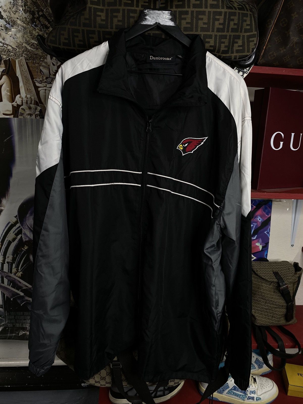 Vintage Vintage NFL Arizona Cardinals Fullzip Jacket 2XL Size US XXL / EU 58 / 5 - 1 Thumbnail