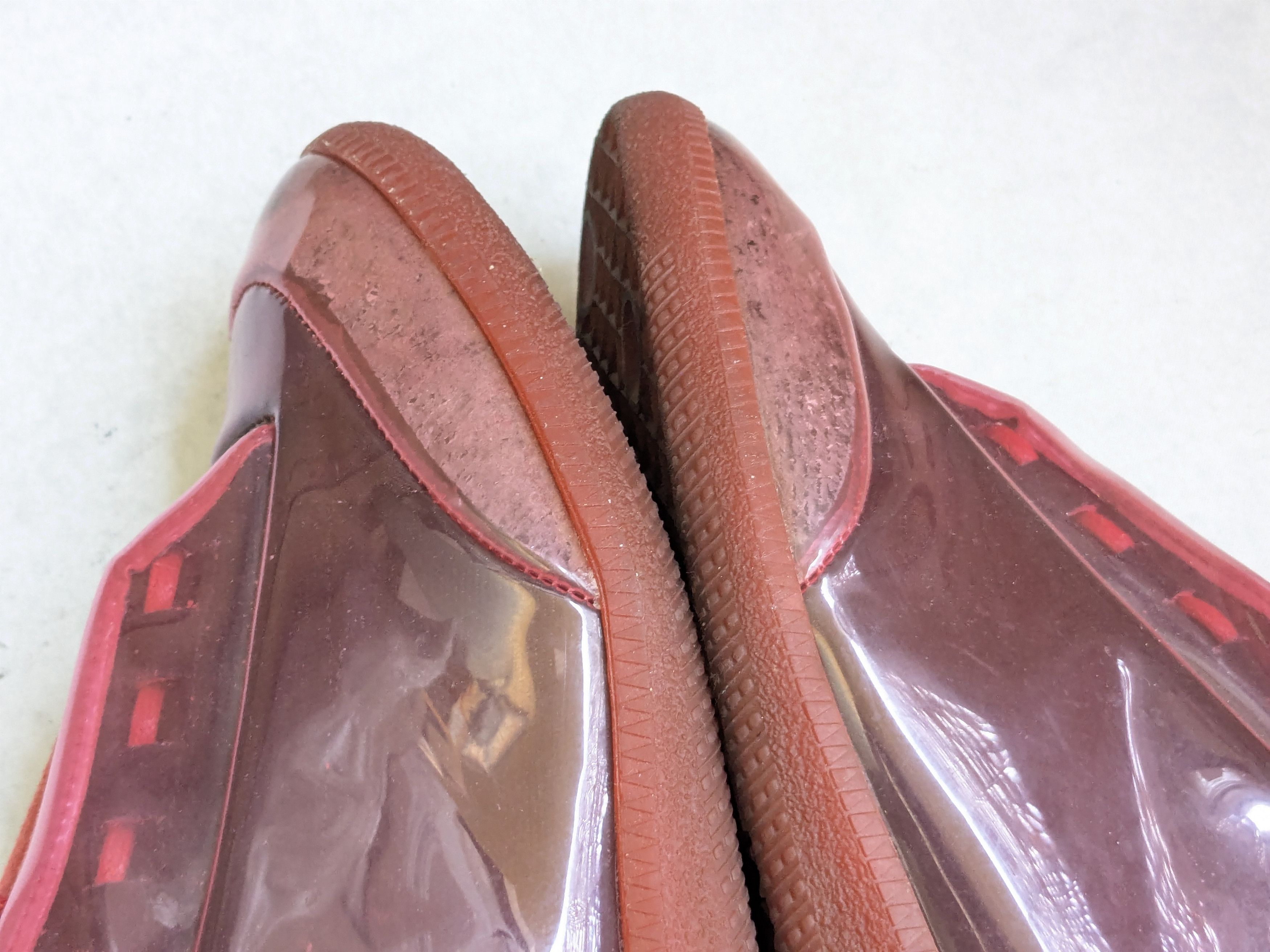 Maison Margiela Maison Margiela Future “PVC” Red 10 43 High Tops Size US 10 / EU 43 - 13 Thumbnail