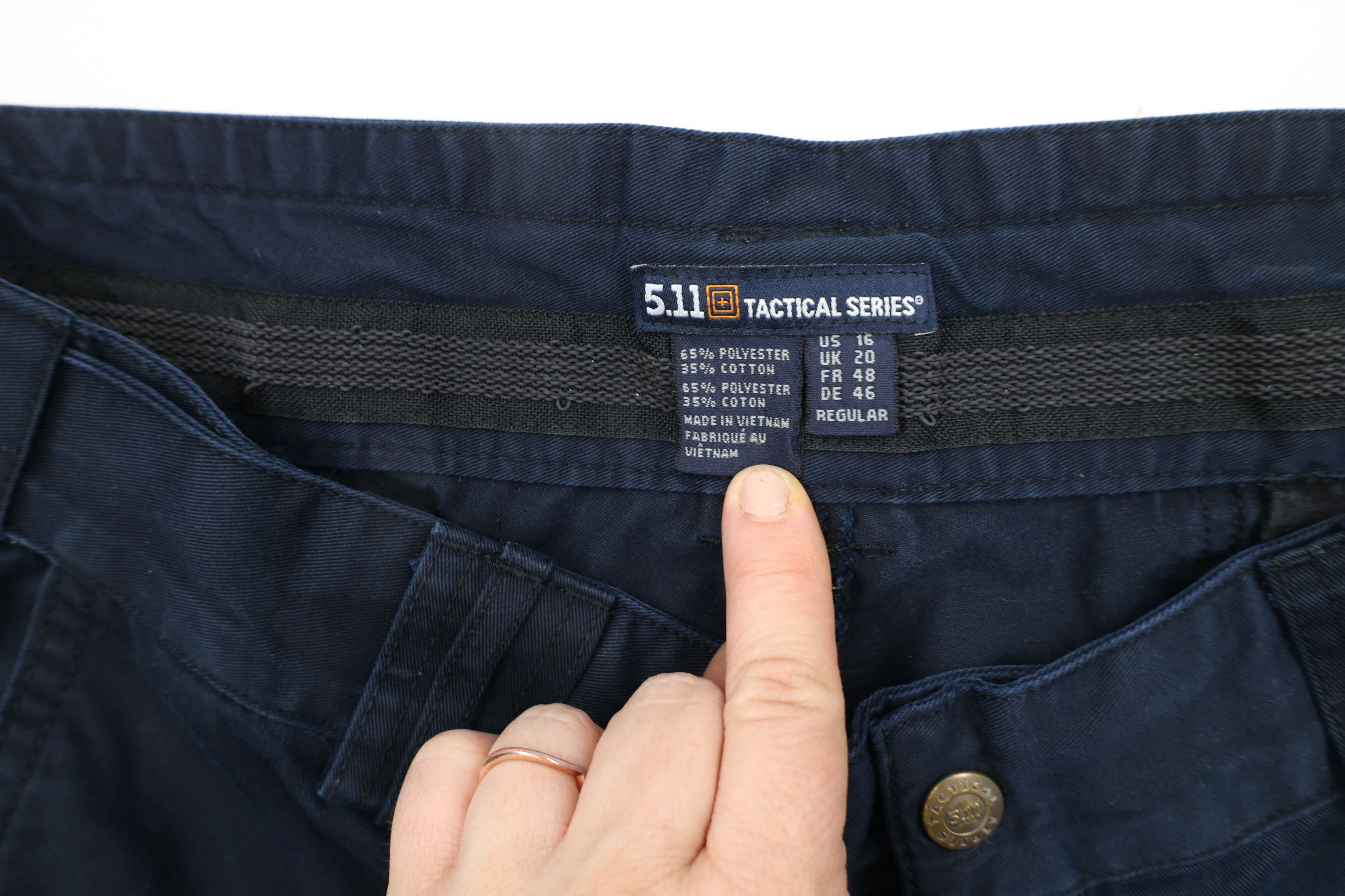 Vintage 5.11 Tactical Series Stryke Class B PDU Cargo Pants Blue Size 38" / US 16 / IT 52 - 9 Thumbnail