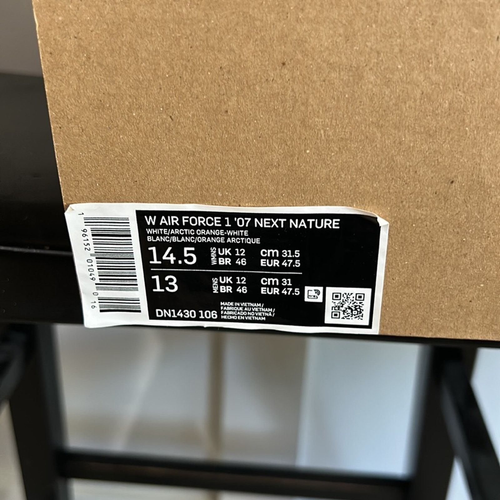 Nike Nike - W Air Force 1 '07 Next Nature - US Mens Size 13 Size US 13 / EU 46 - 9 Thumbnail