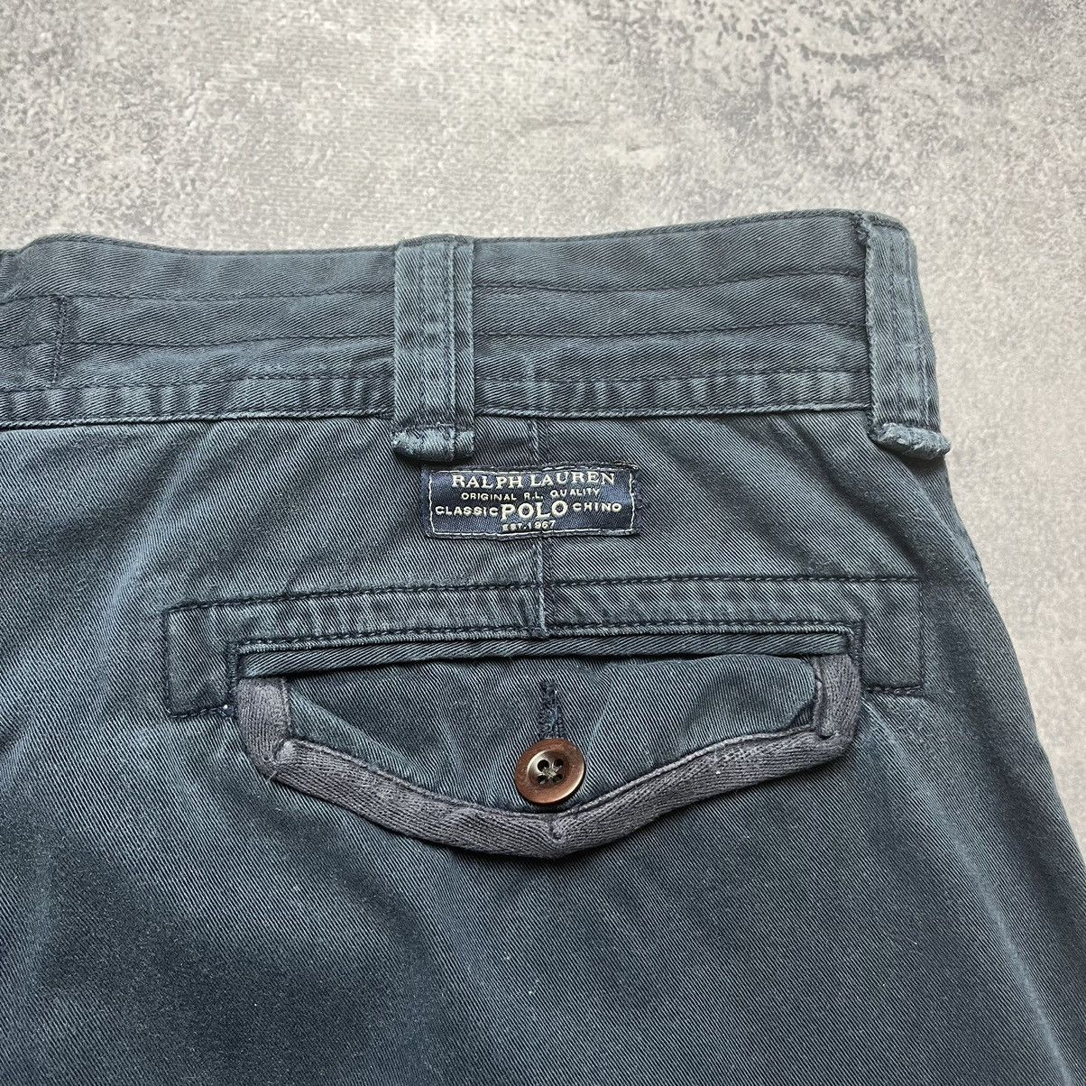 Polo Ralph Lauren × Ralph Lauren × Vintage Vintage Polo Ralph Lauren Baggy Cargo Shorts Size US 38 / EU 54 - 15 Thumbnail