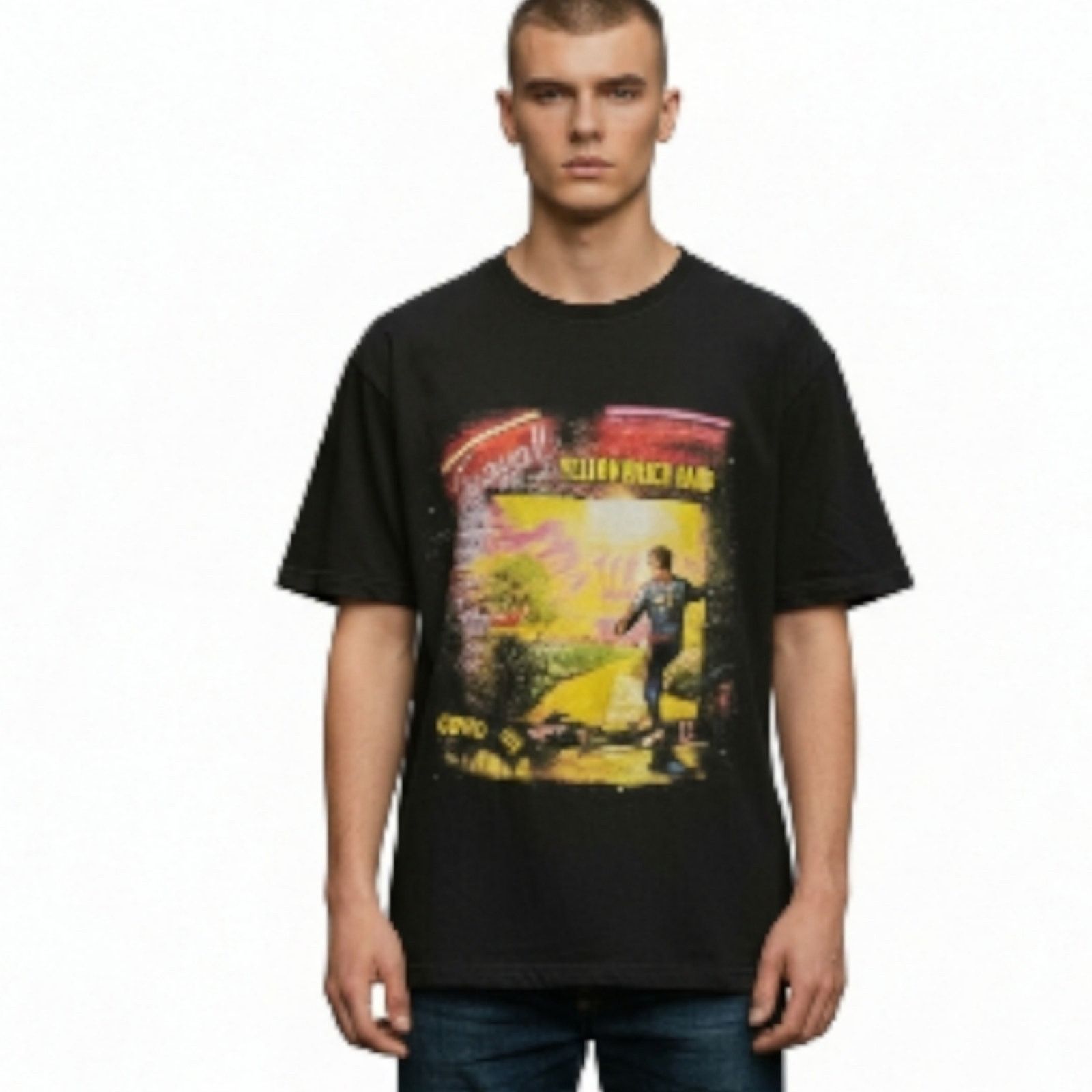 The Unbranded Brand Elton John Farewell Yellow Brick Rd 2019 Tour TShirt Black M Size US M / EU 48-50 / 2 - 1 Thumbnail