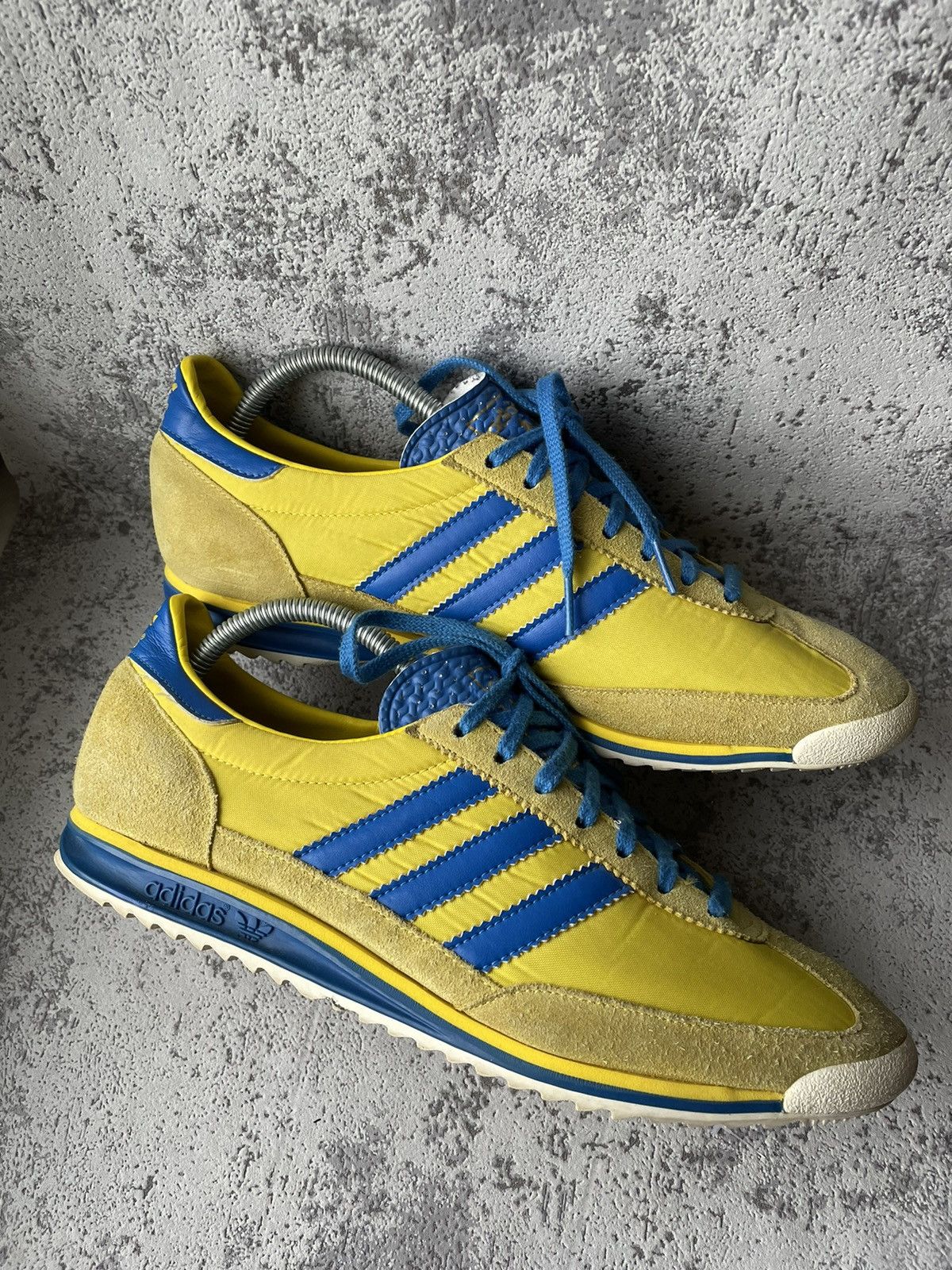 Adidas Vintage Adidas Deadstock SL72 Rare Yellow 2008 Sneakers Size US 10.5 / EU 43-44 - 2 Thumbnail