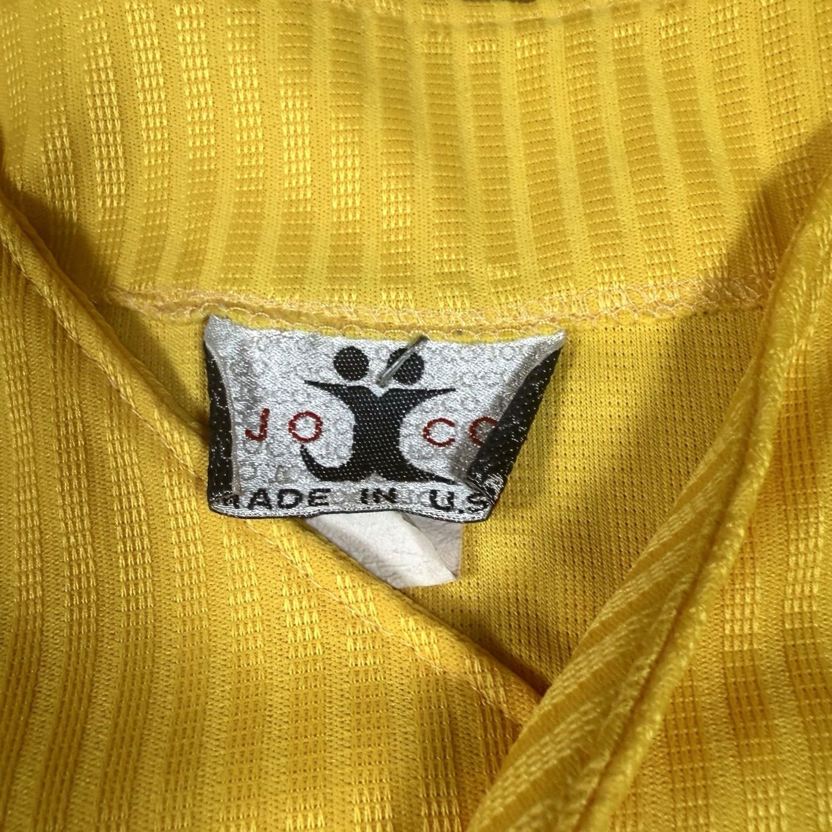 Vintage VINTAGE JOCO 05 Basketball Tank Jersey XL Mens Black Yellow Snap Button US MADE Size US XL / EU 56 / 4 - 4 Thumbnail