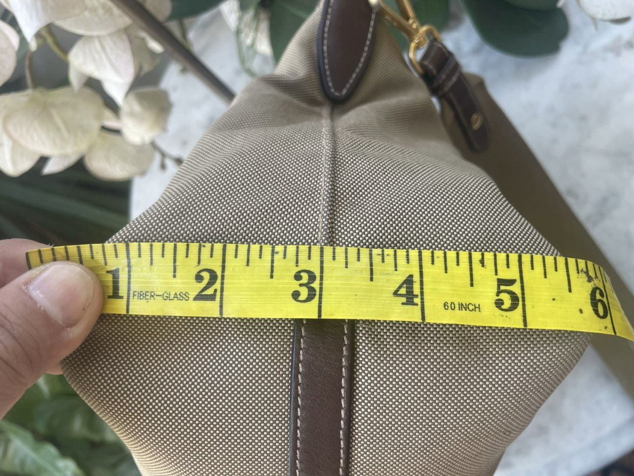Prada Authentic PRADA Logo Jacquard 2way Tote Bag Canvas Leather Size ONE SIZE - 18 Thumbnail