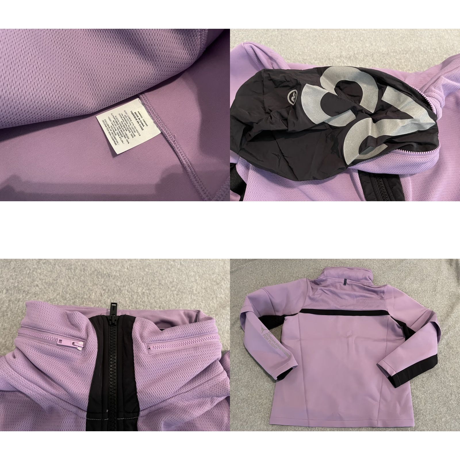 Jordan Brand Nike Jordan Full Zip Jacket Mens Small Purple NWT 23 Engineered BQ5765-548 Size US S / EU 44-46 / 1 - 8 Thumbnail