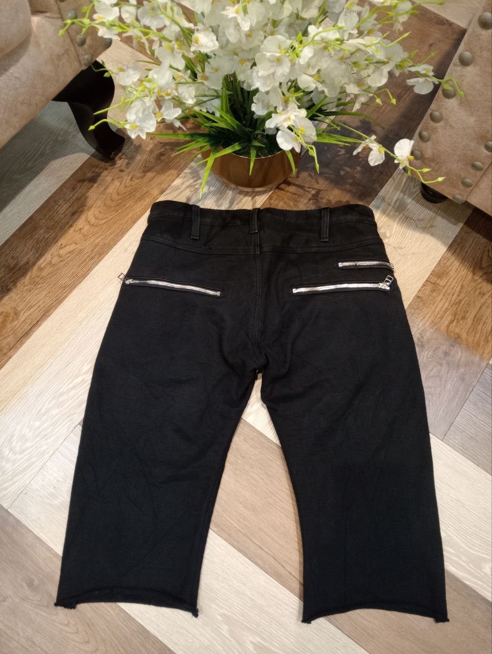 junhashimoto JUNHASHIMOTO ZIPPER BLACK SHORTPANTS - SIZE 2 Size US 32 / EU 48 - 6 Thumbnail
