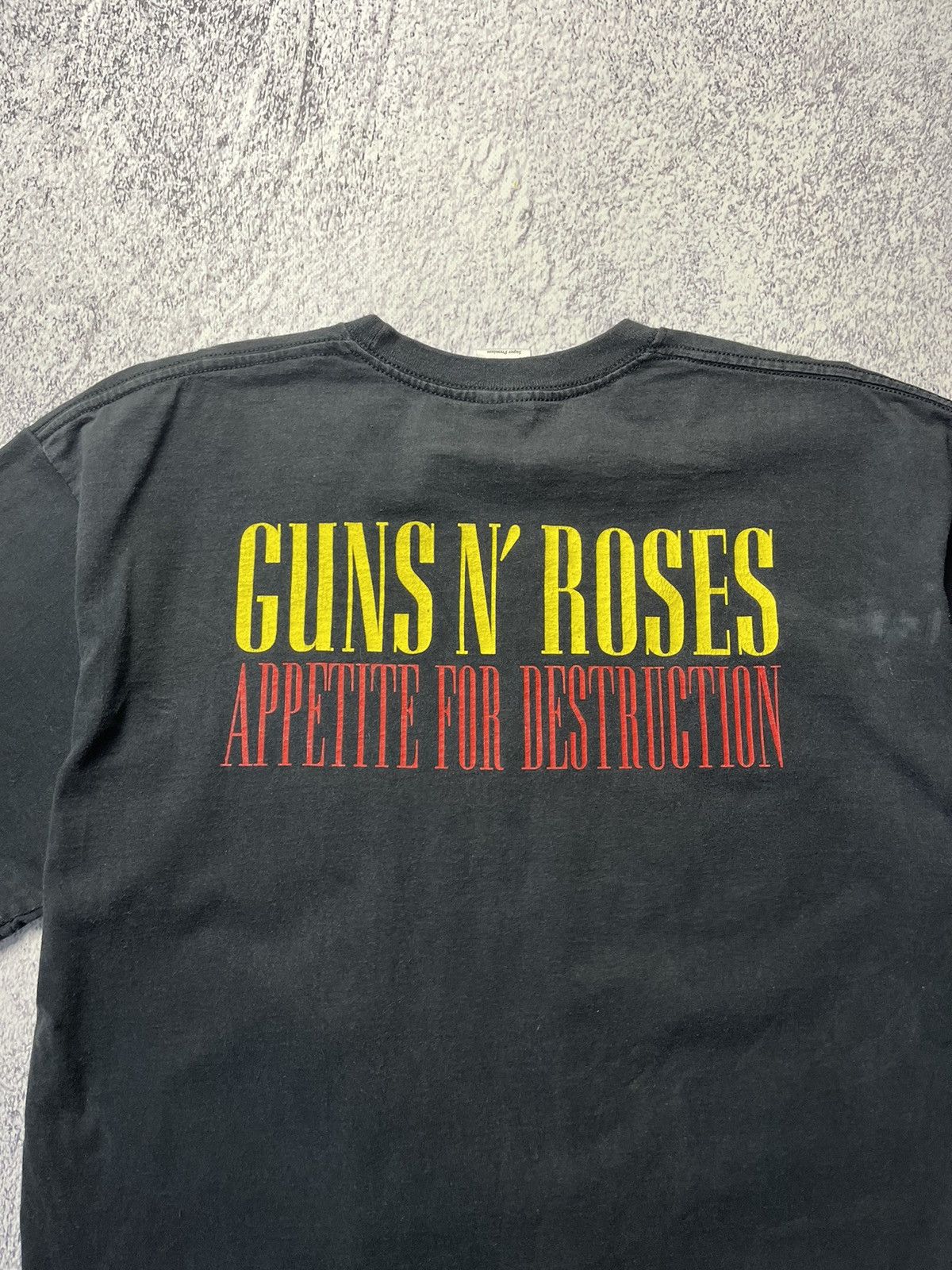 Band Tees GNR Appetite For Distruction Promo Cross T shirt Y2K tee L Size US L / EU 52-54 / 3 - 20 Thumbnail