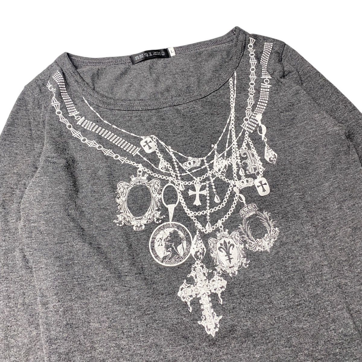 If Six Was Nine 2000's Rerizzo Cross Tribal Necklace Longsleeve Size US S / EU 44-46 / 1 - 2 Thumbnail
