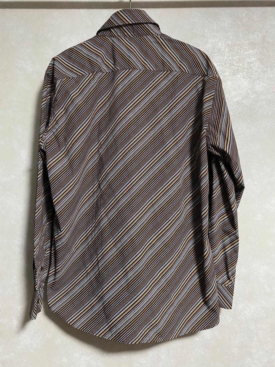 Dolce & Gabbana × Vintage Vintage D&G Dolce & Gabbana Striped Shirt Size US L / EU 52-54 / 3 - 2 Thumbnail