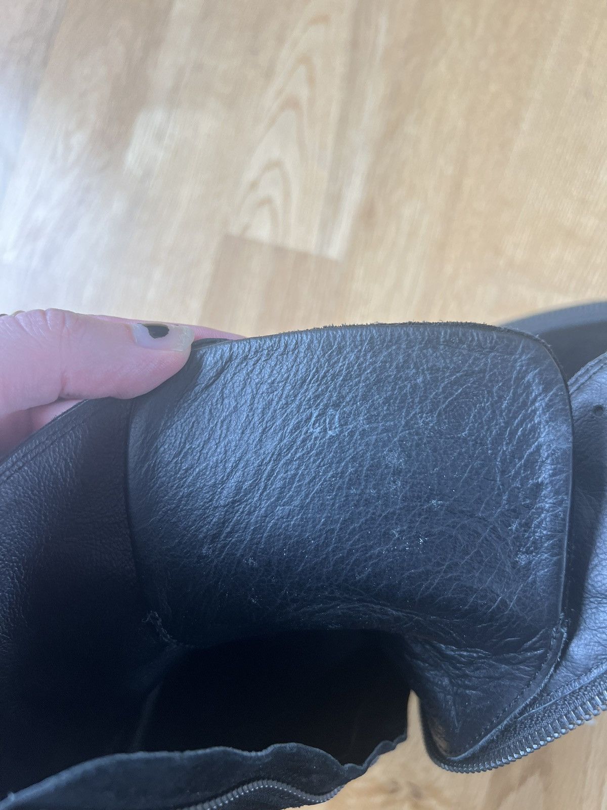 Ann Demeulemeester SS15 Suede Combat Boots Size US 7 / EU 40 - 9 Thumbnail