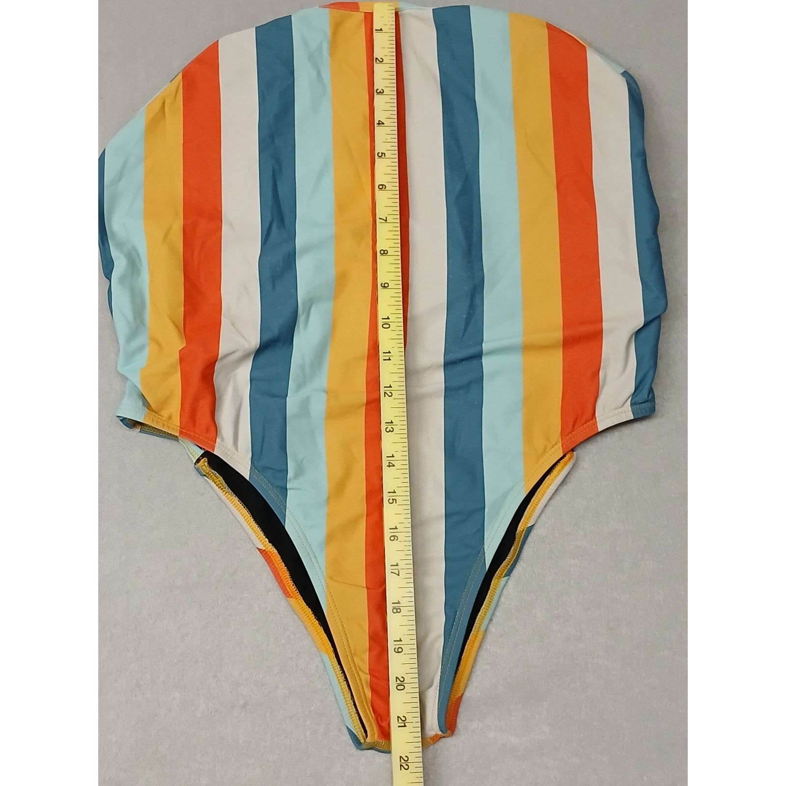 Other Nico 2 (36) Women's Multicolor One Piece Lace Swim Suit Size ONE SIZE - 2 Thumbnail