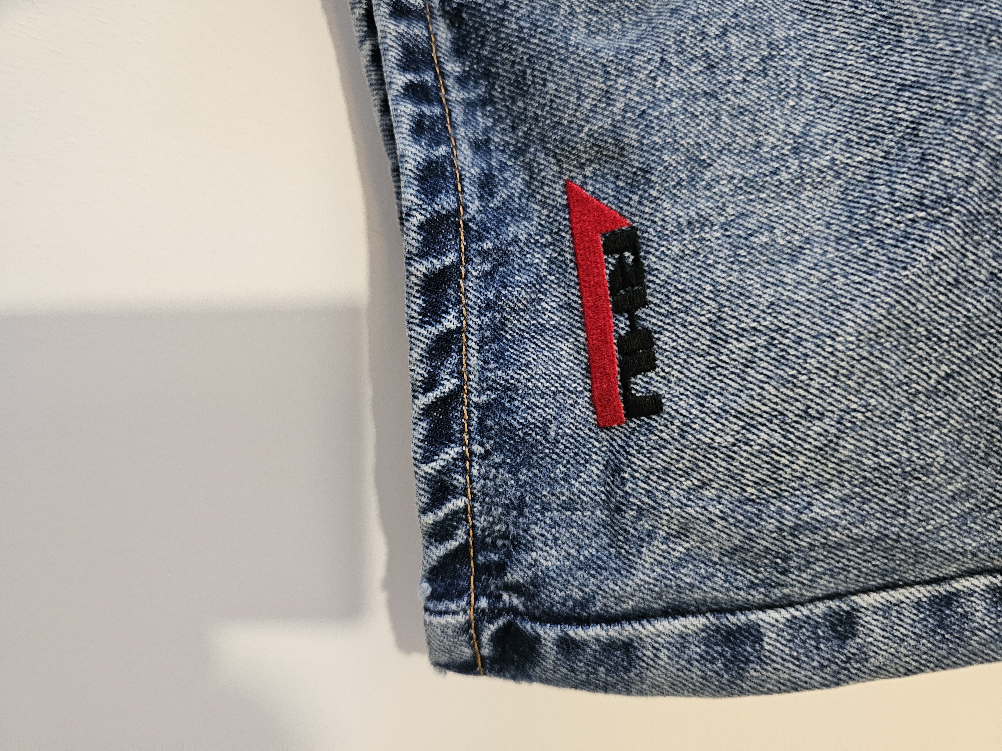 Rhude × Zara Dark Denim Shorts Rhude x Zara Rhuigi Size US 34 / EU 50 - 3 Thumbnail