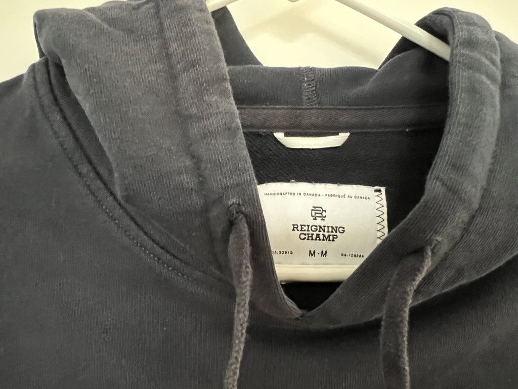 Reigning Champ Slim Fit Hoodie - Navy Size US M / EU 48-50 / 2 - 3 Thumbnail