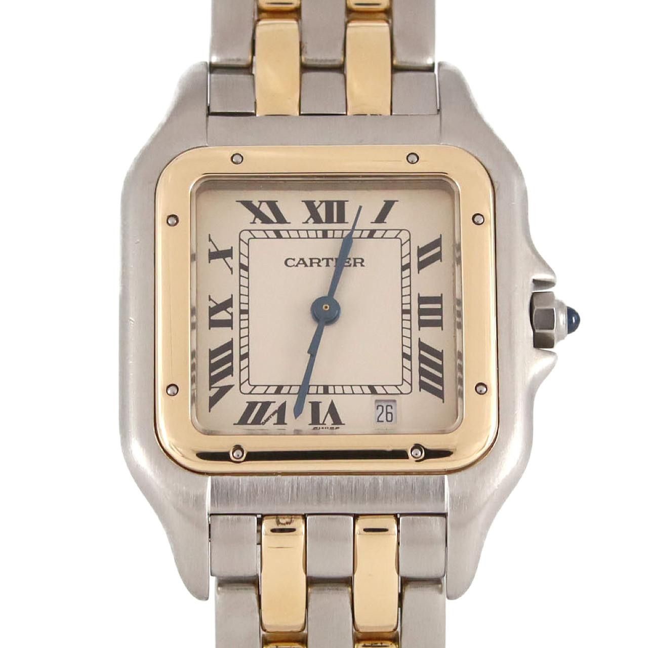 Cartier Cartier Cartier Panthere Stainless Steel Yellow Gold Metal Quartz DUTY FREE for USA Size ONE SIZE - 1 Thumbnail