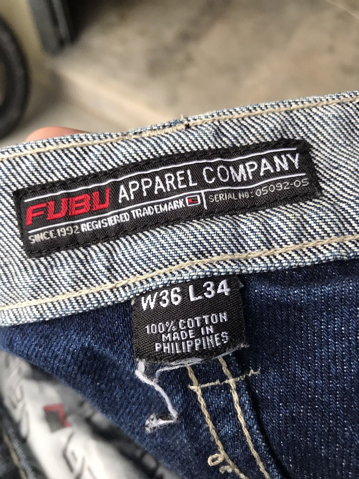 Fubu Fubu Baggy Jeans Grey Colour Size US 36 / EU 52 - 11 Thumbnail