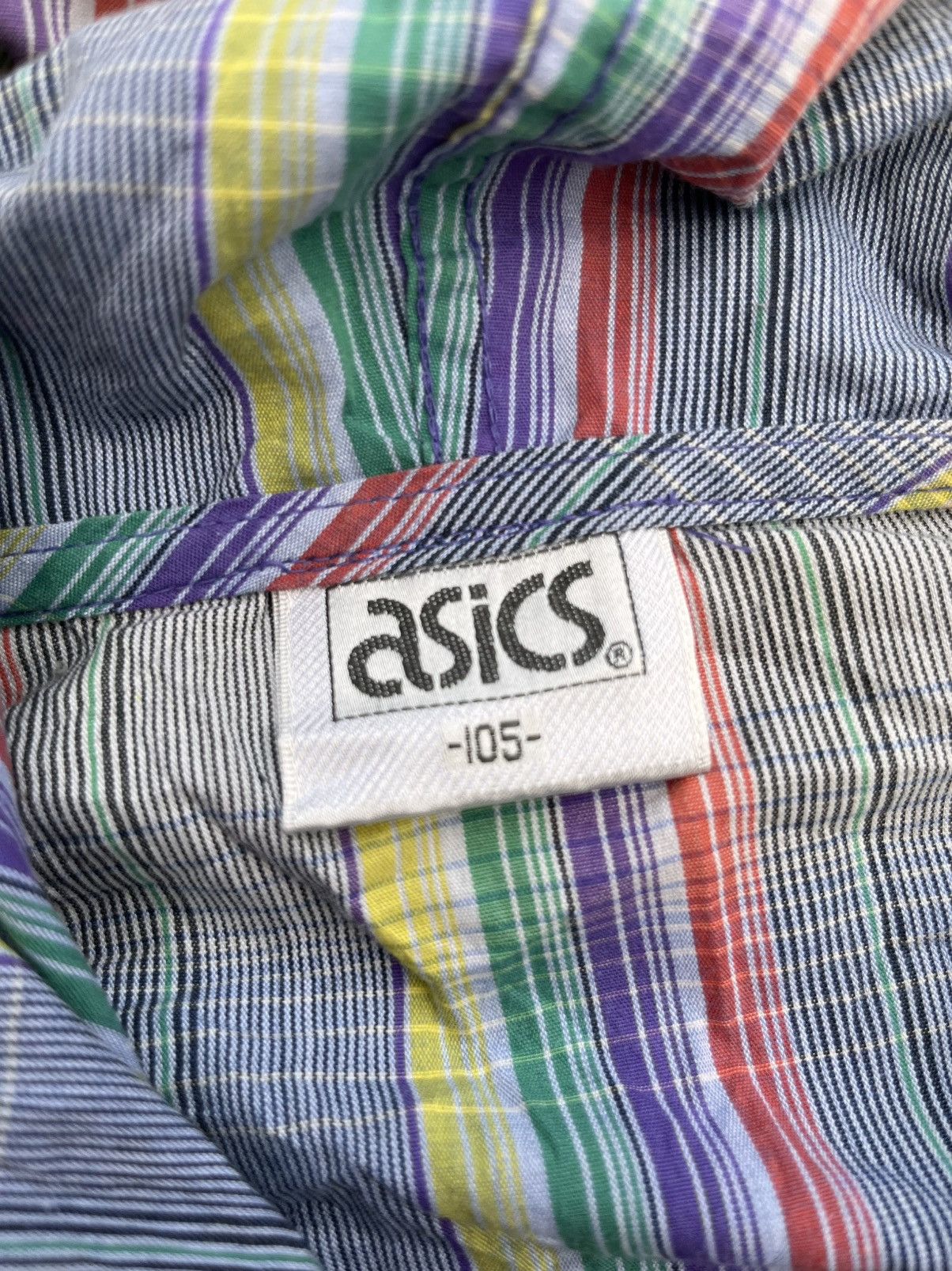 Asics Vintage Asics Rainbow Running Jacket Size US S / EU 44-46 / 1 - 8 Thumbnail