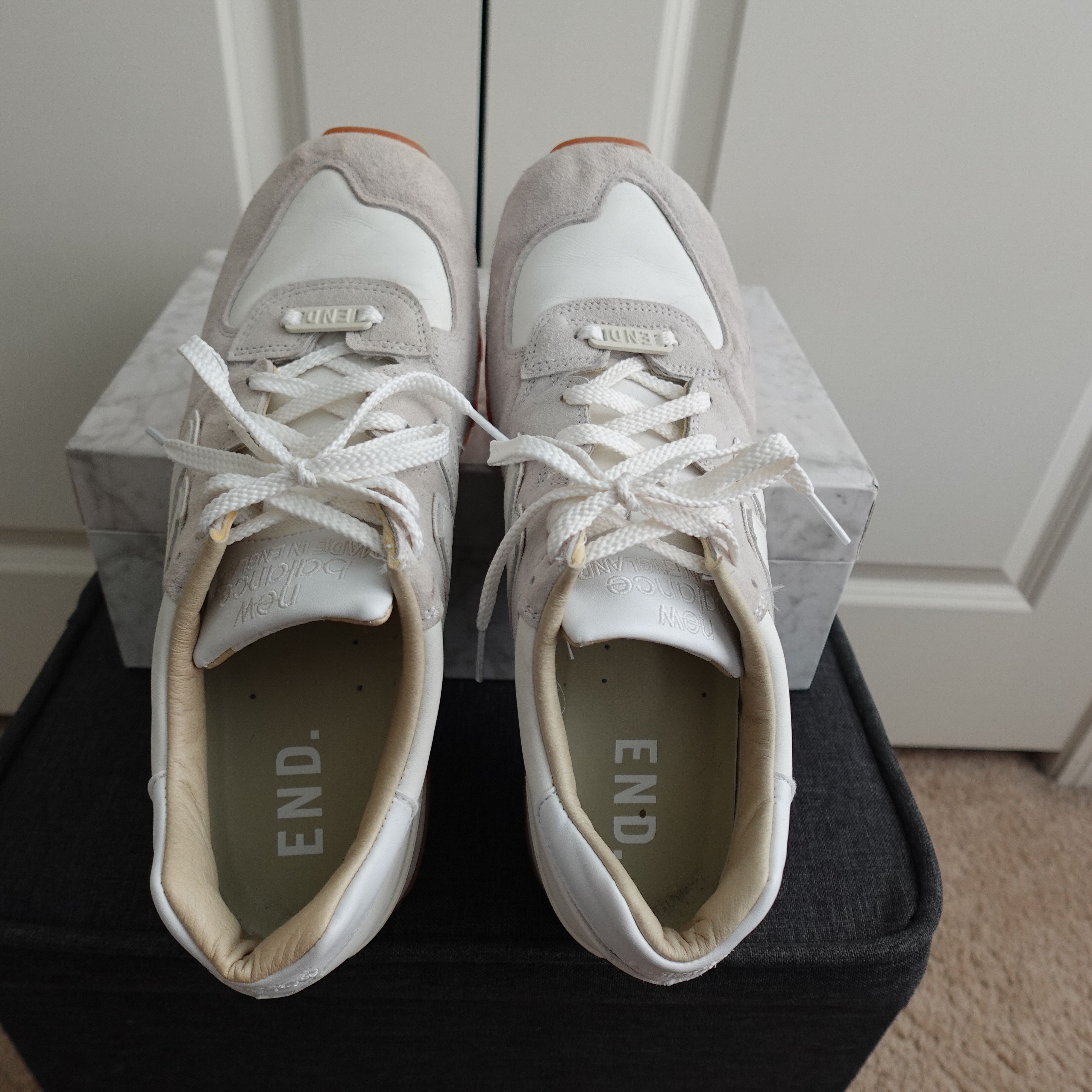 New Balance Size 12 - New Balance END. x 575 Made in England Marble Size US 12 / EU 45 - 5 Thumbnail