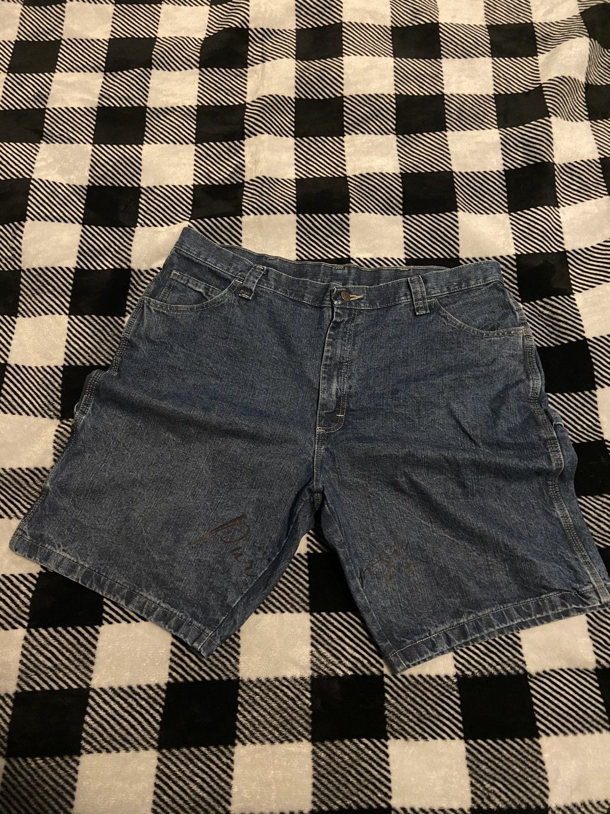 Other Wrangler x Perisseuo Jean shorts Size US 38 / EU 54 - 1 Thumbnail