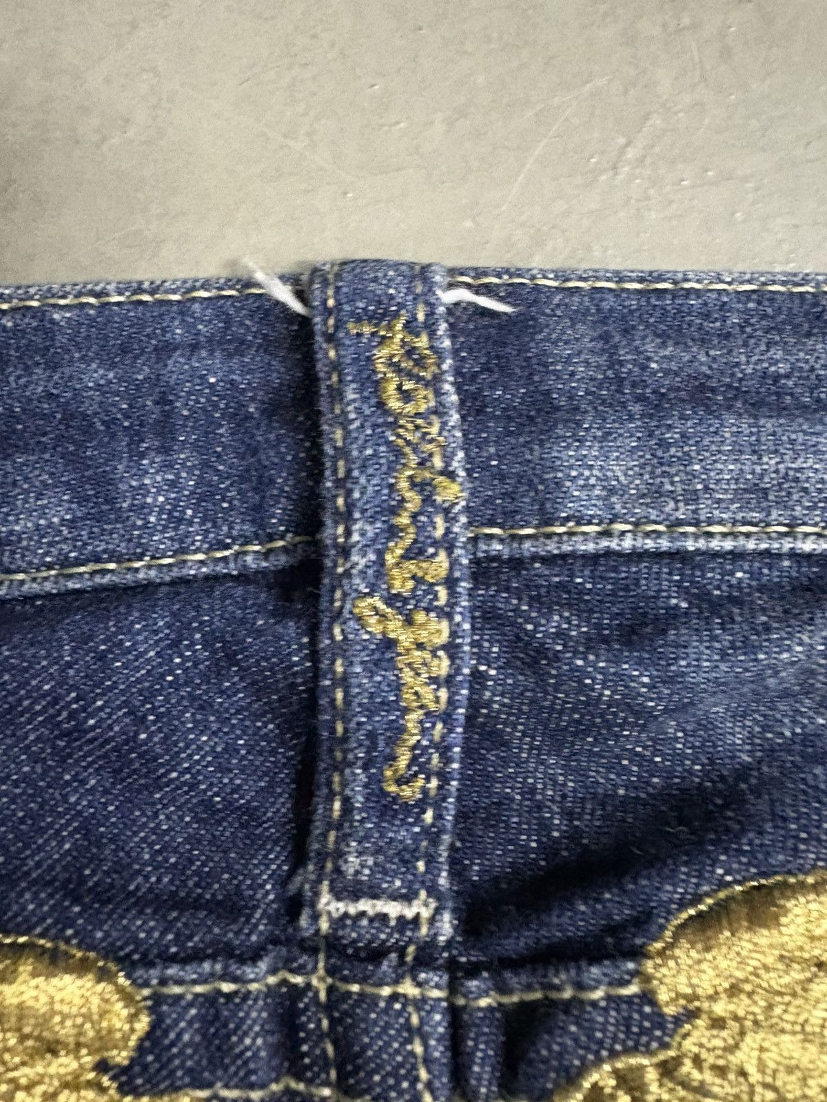 Robins Jeans 🔥Vtg ROBIN’S JEANS Gemstone Studded Flare Jeans Made In USA Size US 34 / EU 50 - 6 Thumbnail