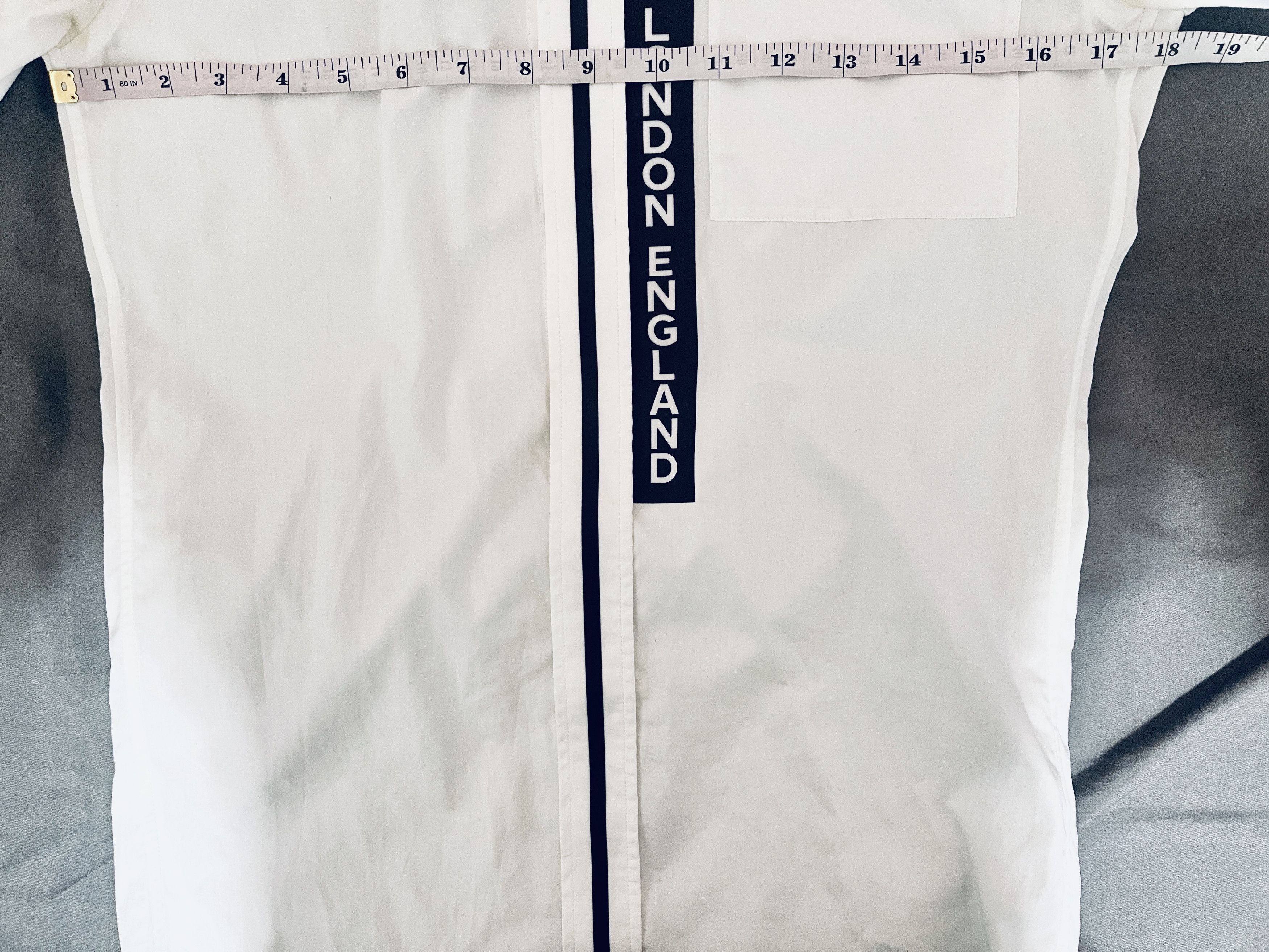 Burberry Burberry Men Dress shirt XXS white MSRP $500 Size US XXS / EU 40 - 9 Thumbnail