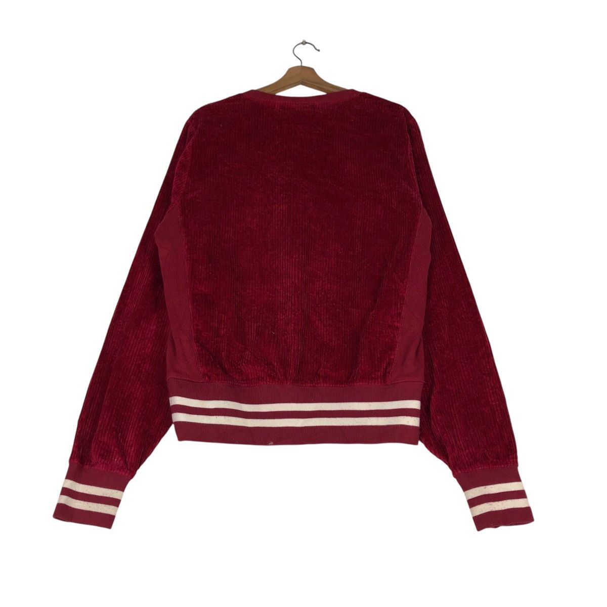 Japanese Brand 90s Champion Velour Sportswear Thick Pile, Oversized C Patch Size US S / EU 44-46 / 1 - 11 Thumbnail