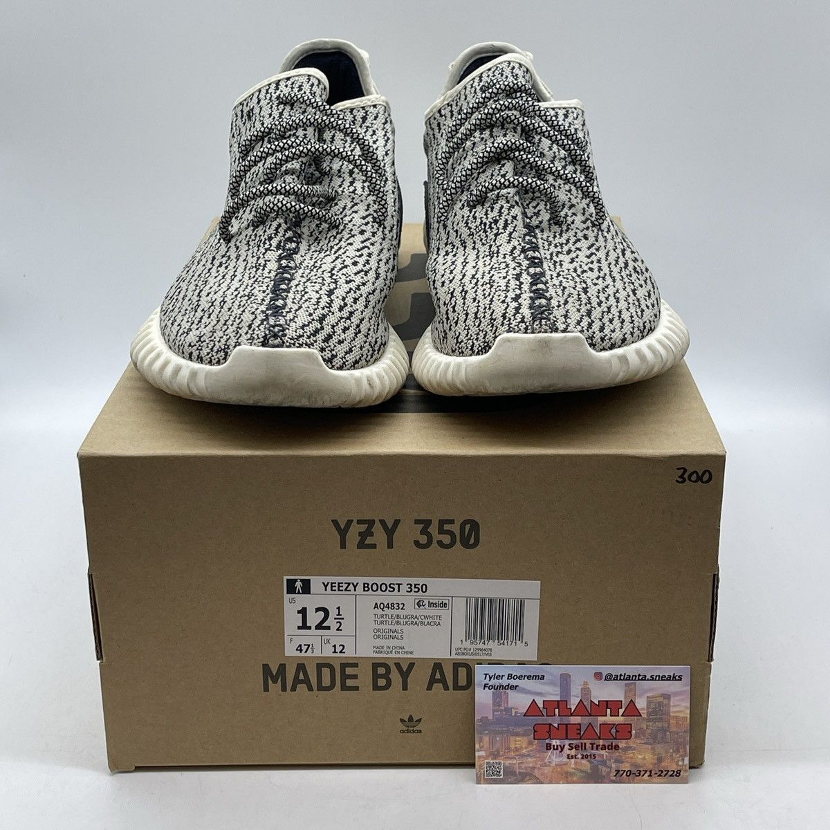 Adidas Yeezy boost 350 turtle dove Size US 12.5 / EU 45-46 - 2 Thumbnail