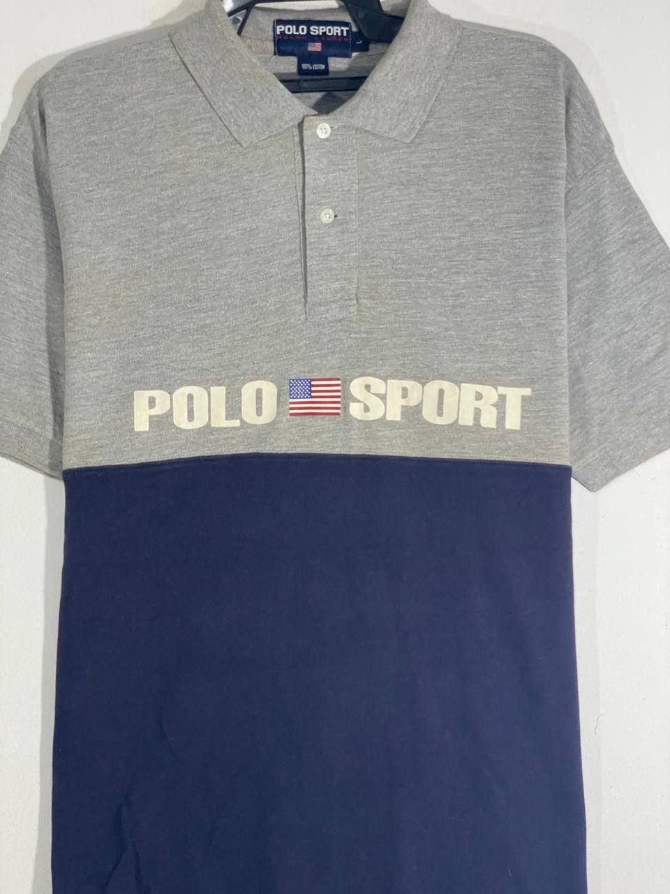 Polo Ralph Lauren Vintage polo sport Size US L / EU 52-54 / 3 - 3 Thumbnail