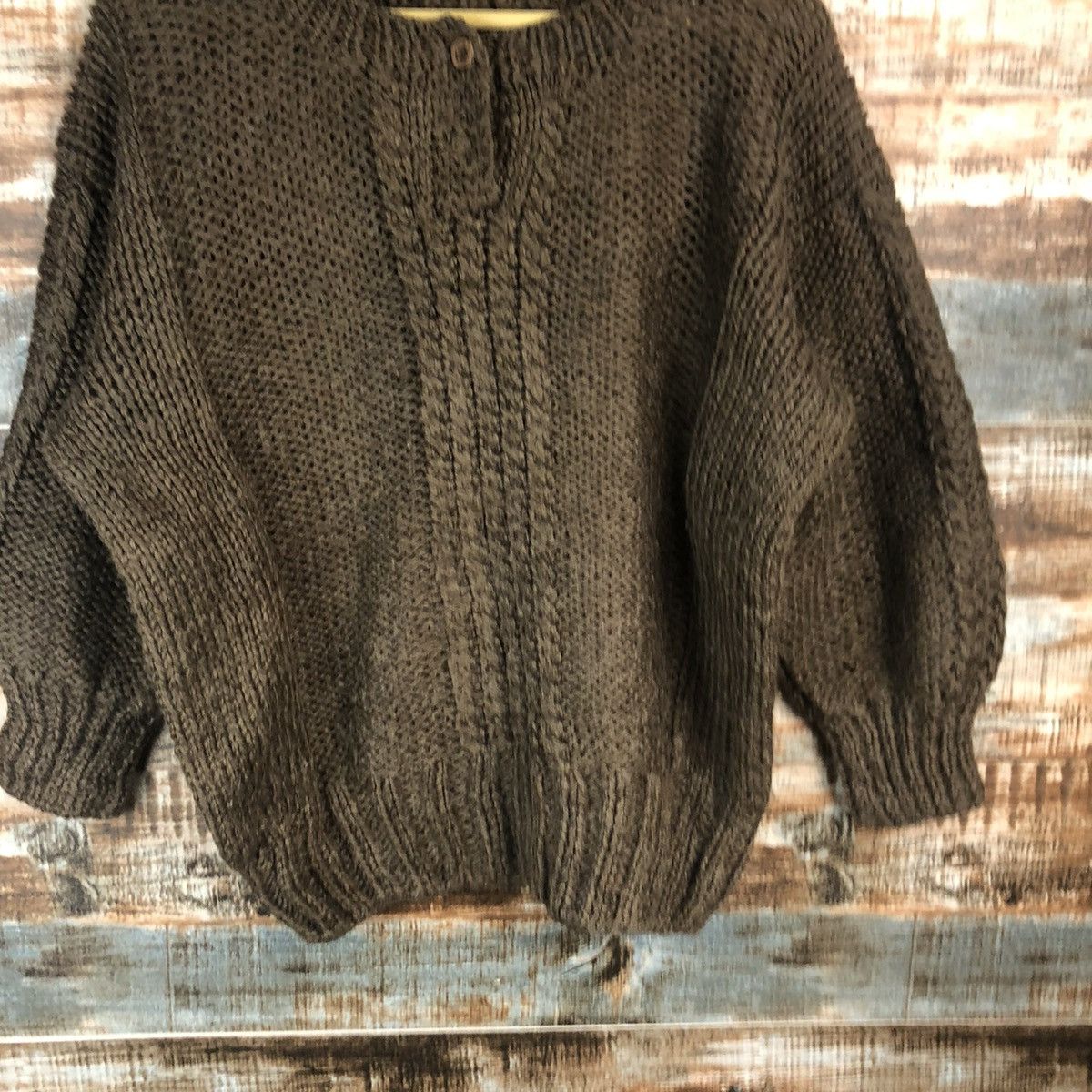 Homespun Knitwear × Japanese Brand Japanese Brand Brown Knitwear #A1873 Size M / US 6-8 / IT 42-44 - 6 Thumbnail