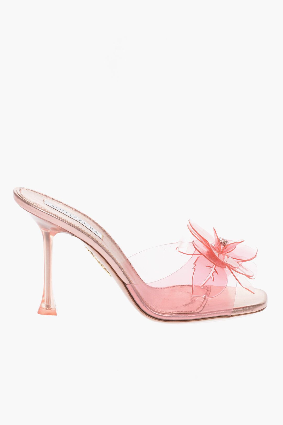 og1mm0524 Leather & Pvc Zsa Zsa Sandals in Pink