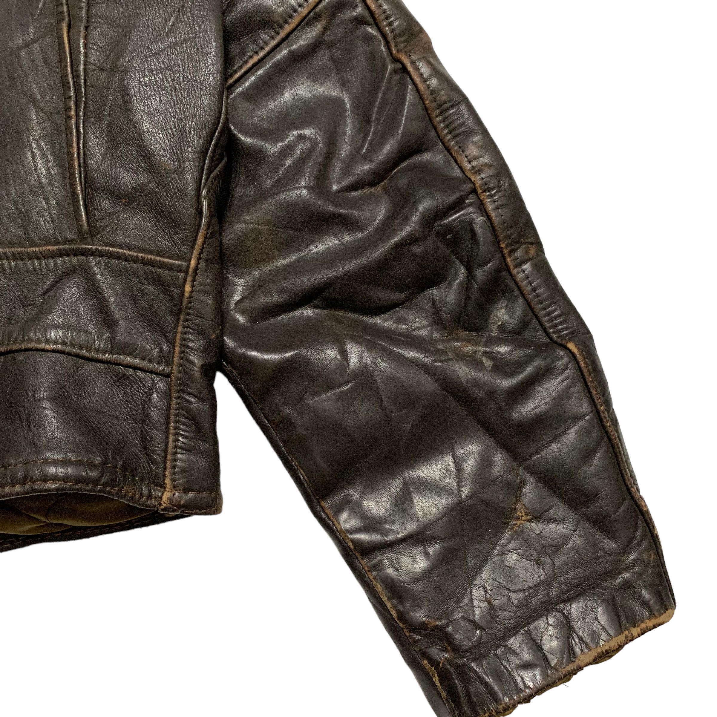 Schott Vintage Schott Leather Jacket Size US M / EU 48-50 / 2 - 11 Thumbnail